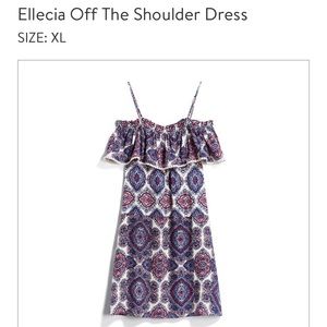 THML ellecia off the shoulder stitch fix- XL